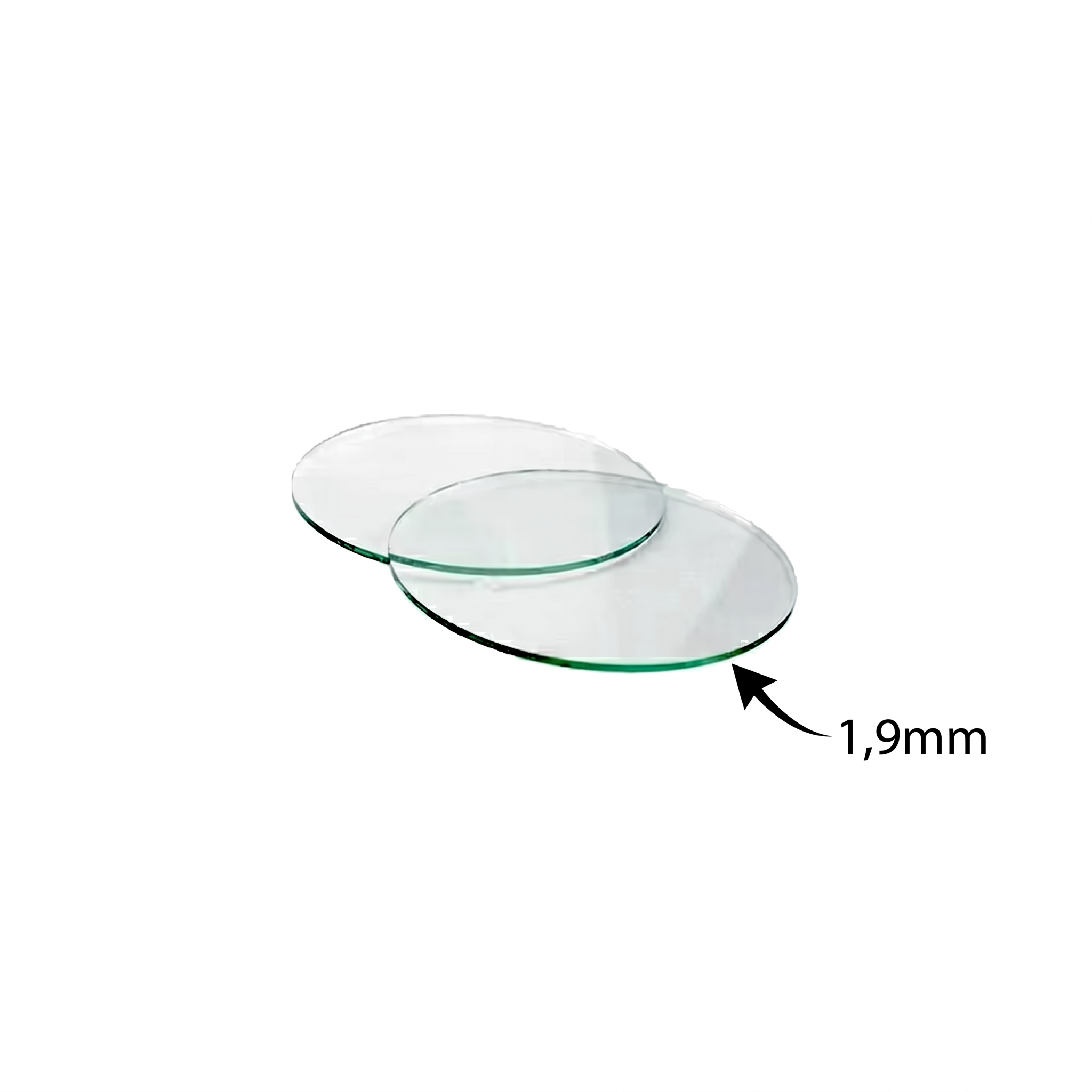 Glasscheiben für die Strahlerschutzhaube ACS 951   100St.