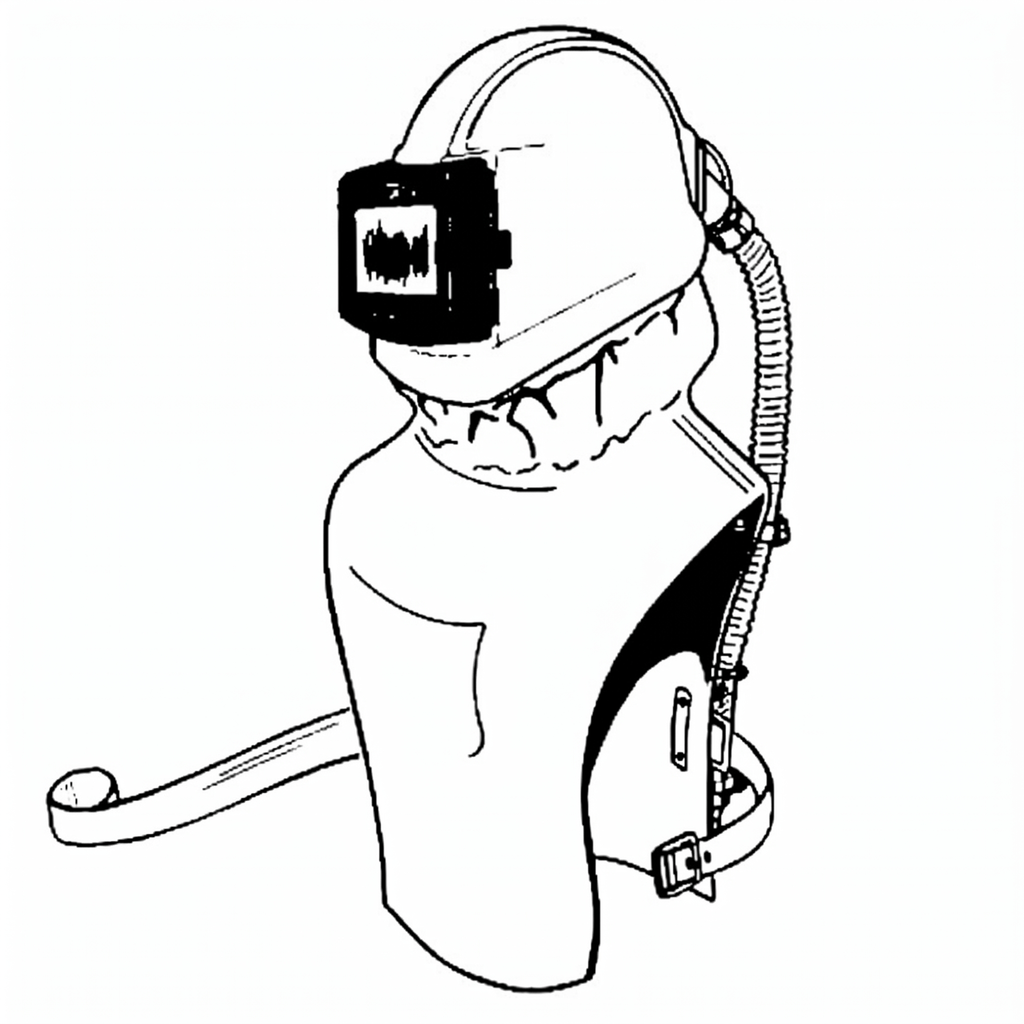 Faltenschlauch für Commander/ZGH Helm