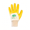 Schutzhandschuh Nitril gelb