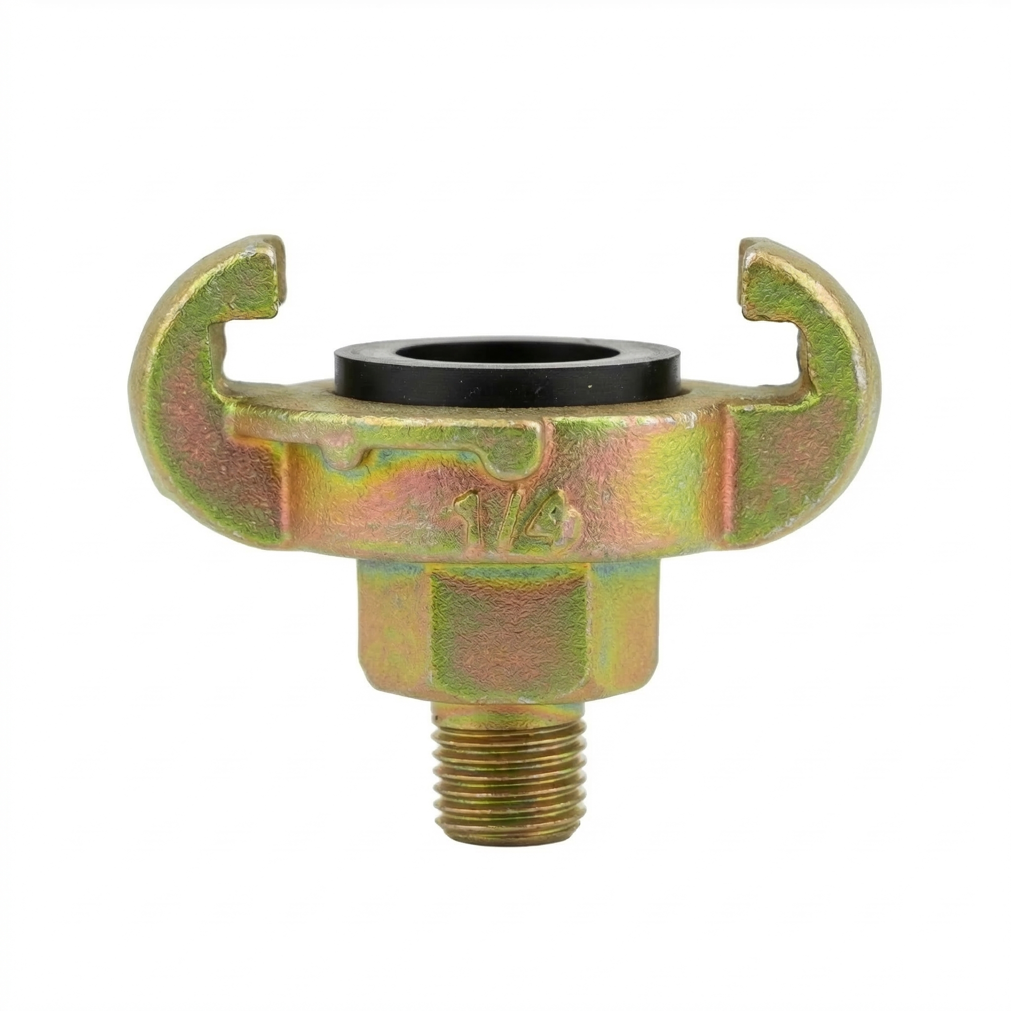 Klauenkupplung G 1/4"AG (KAG14) Temperguss verzinkt