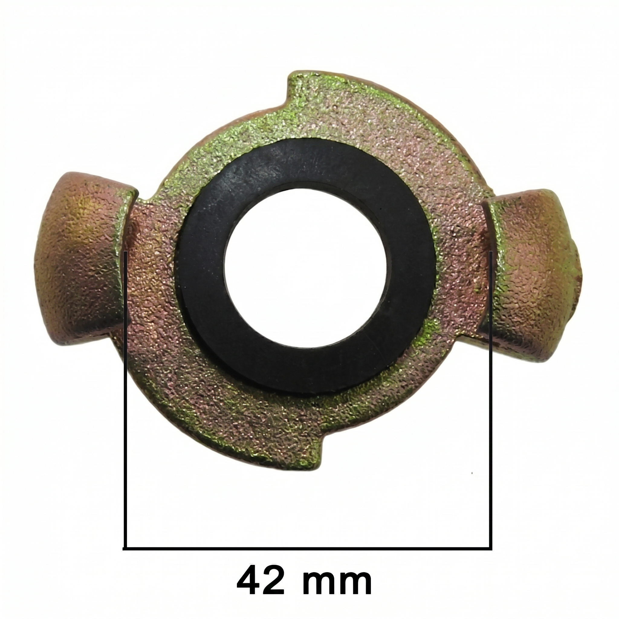 Klauenkupplung G 1 1/4"AG (KAG54) Temperguss verzinkt