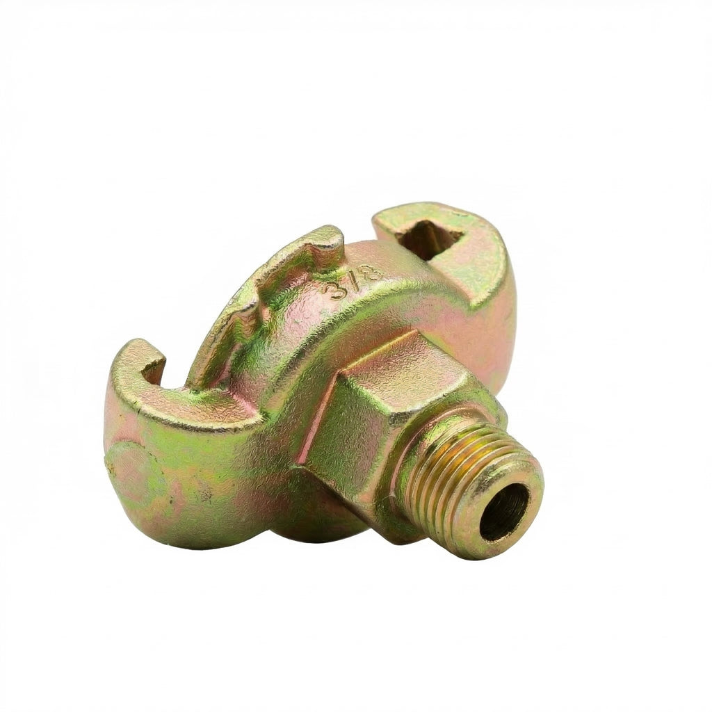 Klauenkupplung G 3/8"AG (KAG38) Temperguss verzinkt