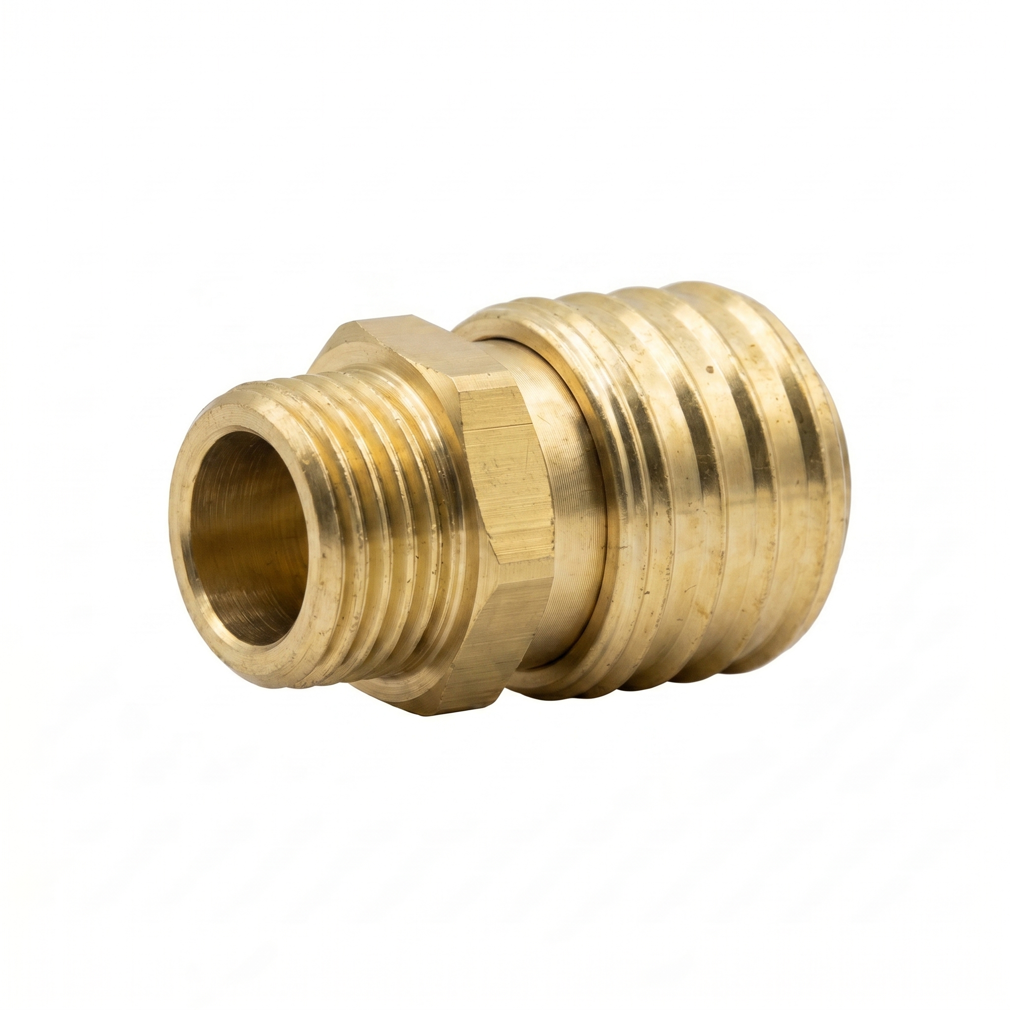 Messing Schnellverschlusskupplung G 1/2" AG (NW7,2)