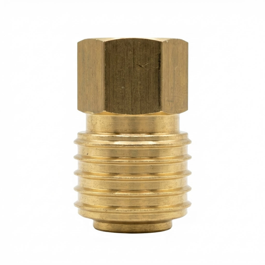 Messing Schnellverschlusskupplung G 1/4" IG (NW7,2)
