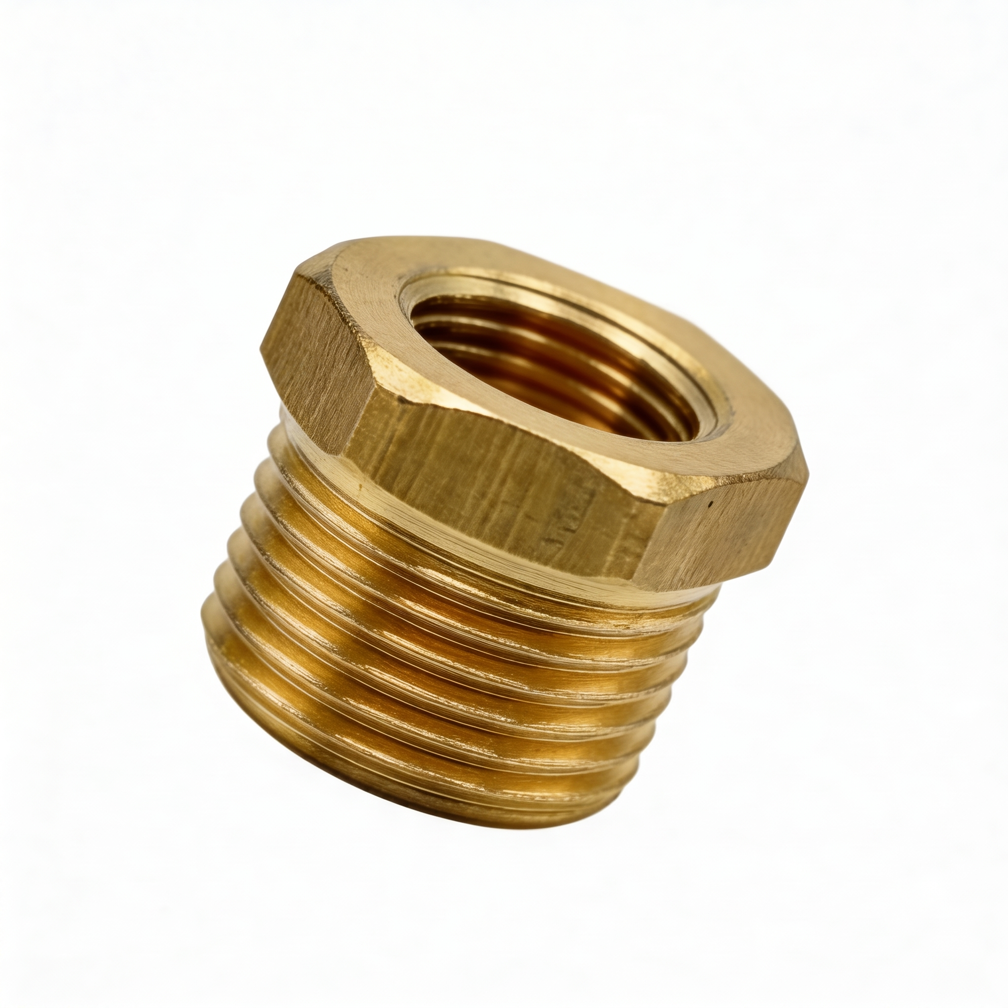 Messing Reduzierstück G 1/4" (AG) x G 1/8" (IG)