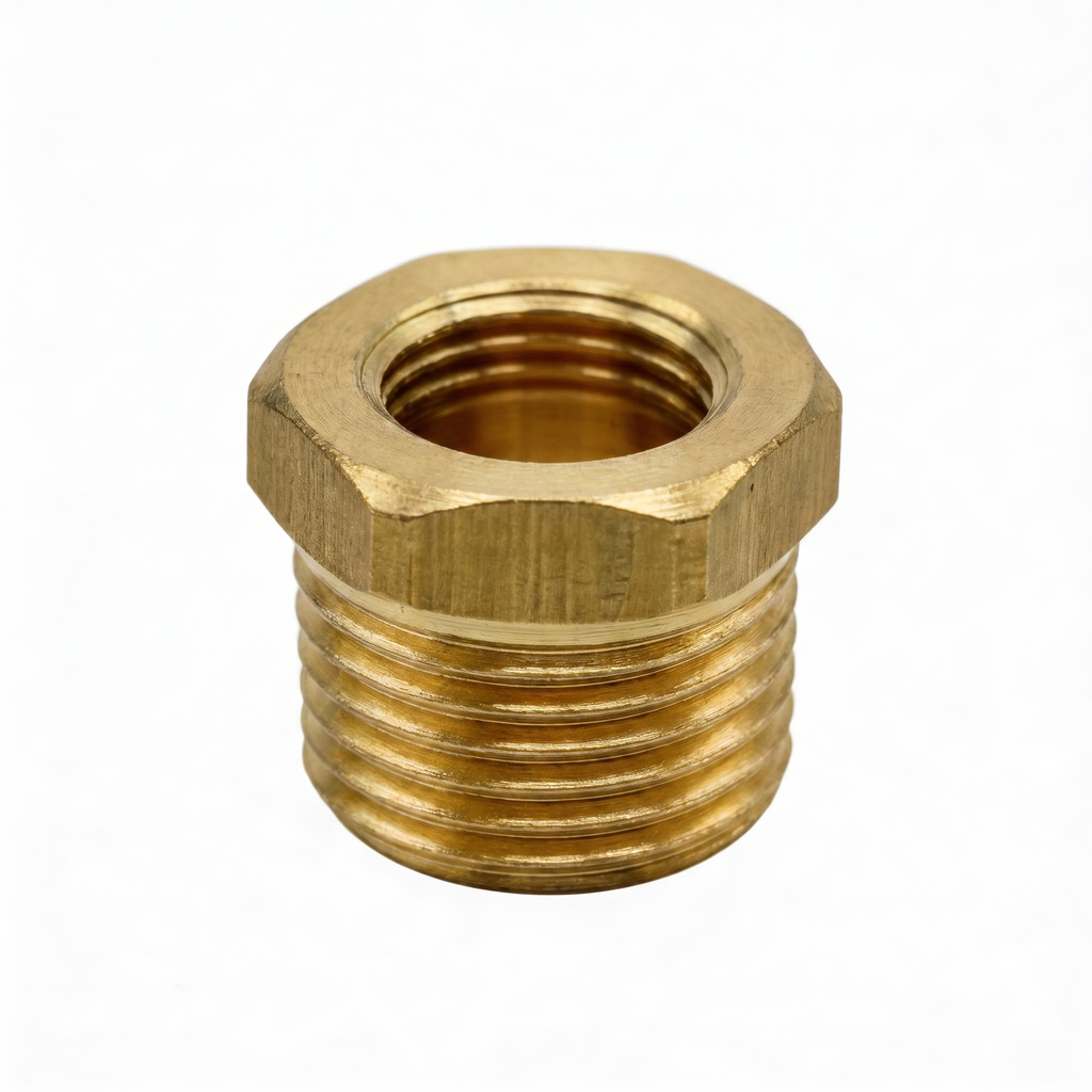 Messing Reduzierstück G 1/4" (AG) x G 1/8" (IG)