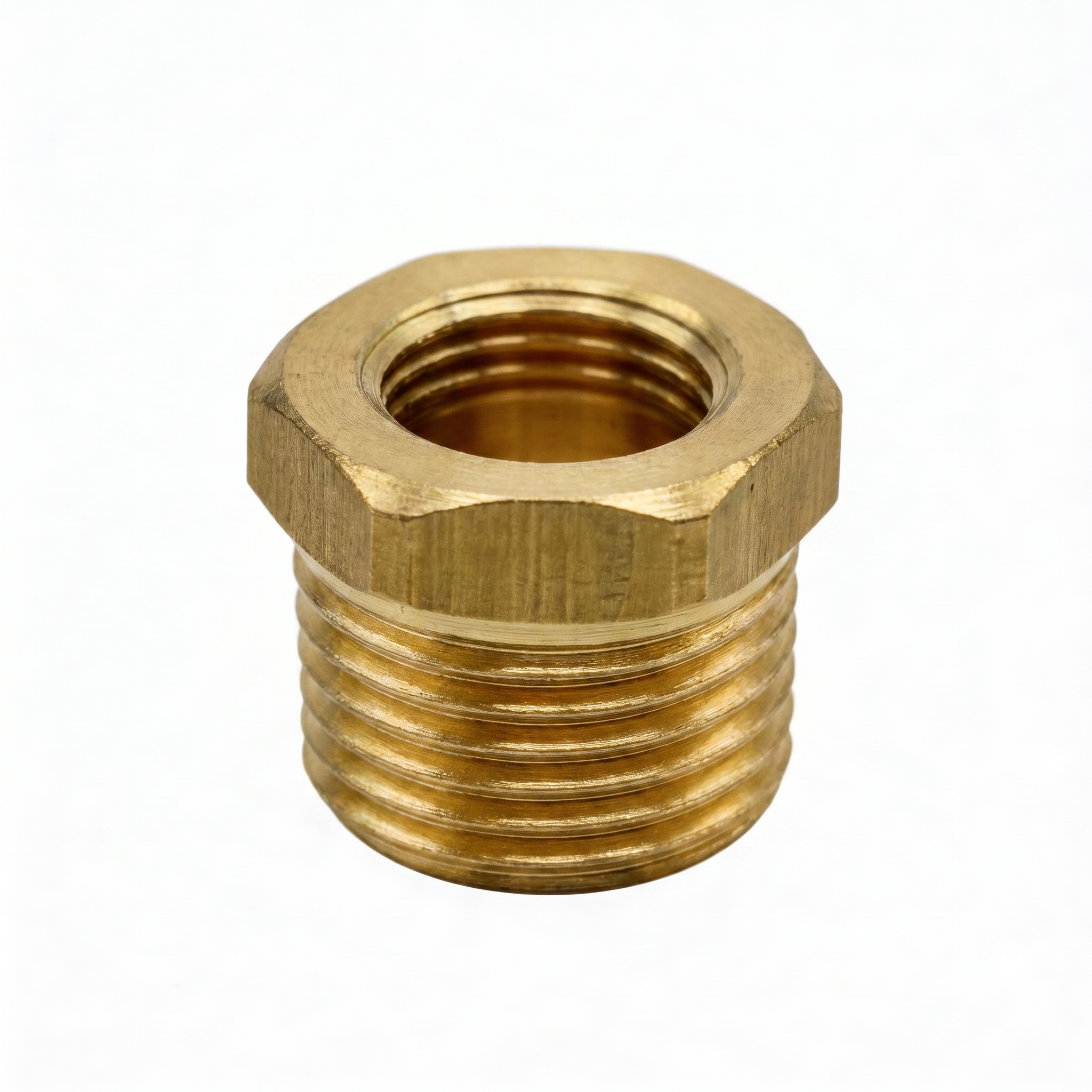 Messing Reduzierstück G 1/4" (AG) x G 1/8" (IG)