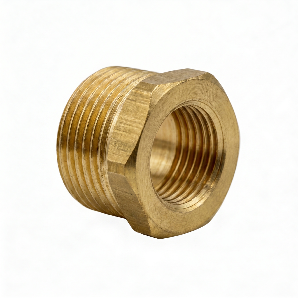 Messing Reduzierstück G 1/4" (AG) x G 1/8" (IG)