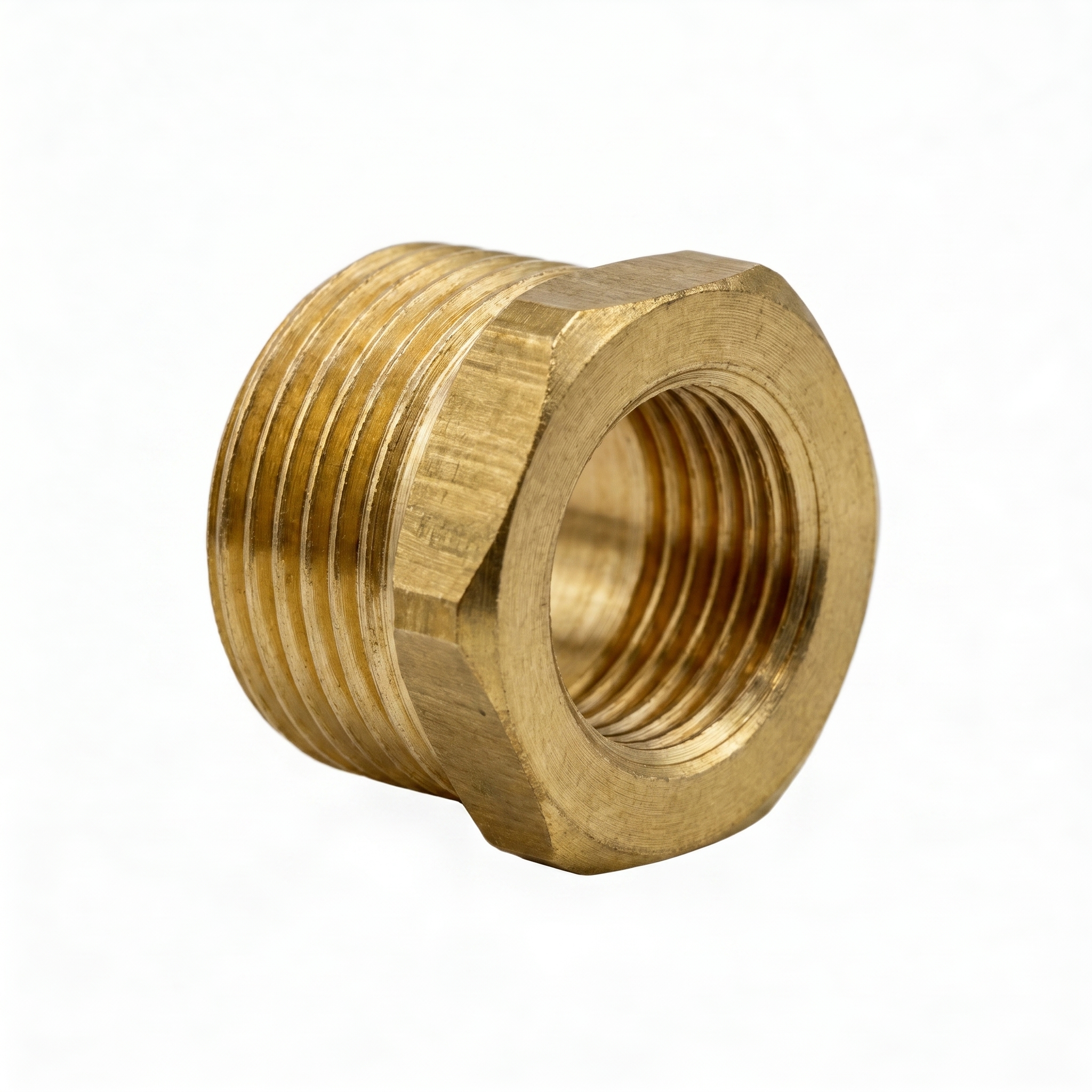 Messing Reduzierstück G 1/4" (AG) x G 1/8" (IG)