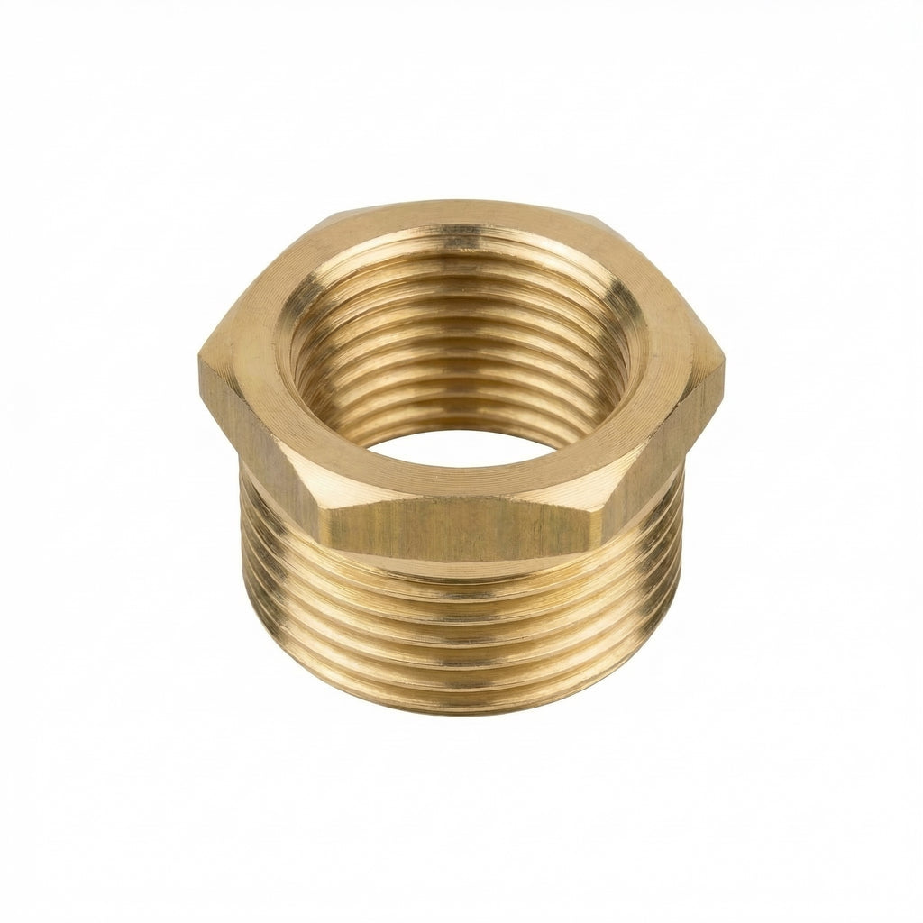Messing Reduzierstück G 3/8" (AG) x G 1/4" (IG)