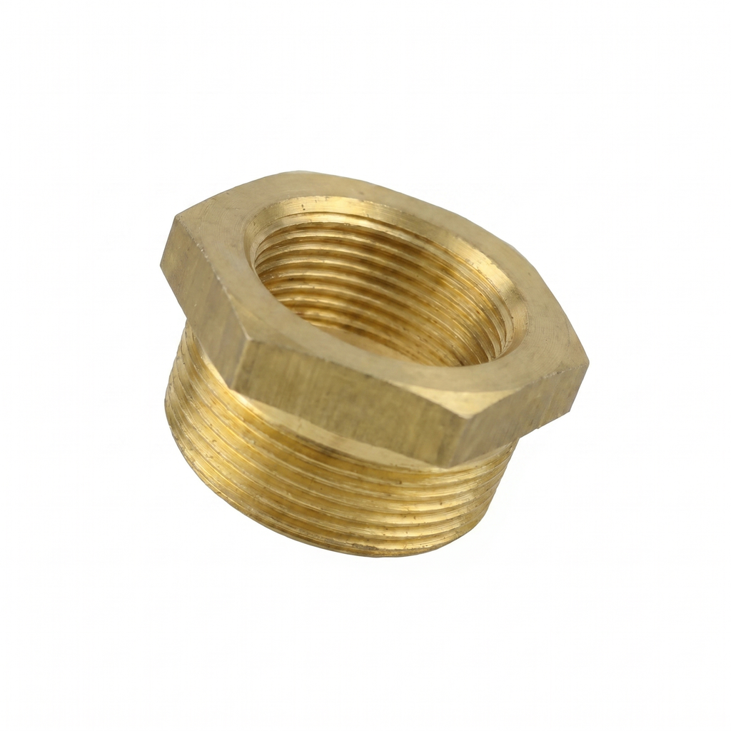 Messing Reduzierstück G 3/4" (AG) x G 1/2" (IG)