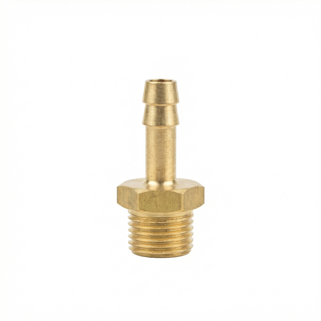 Messing Verschraubungsstück G 1/4" AG für Schlauch LW 6mm