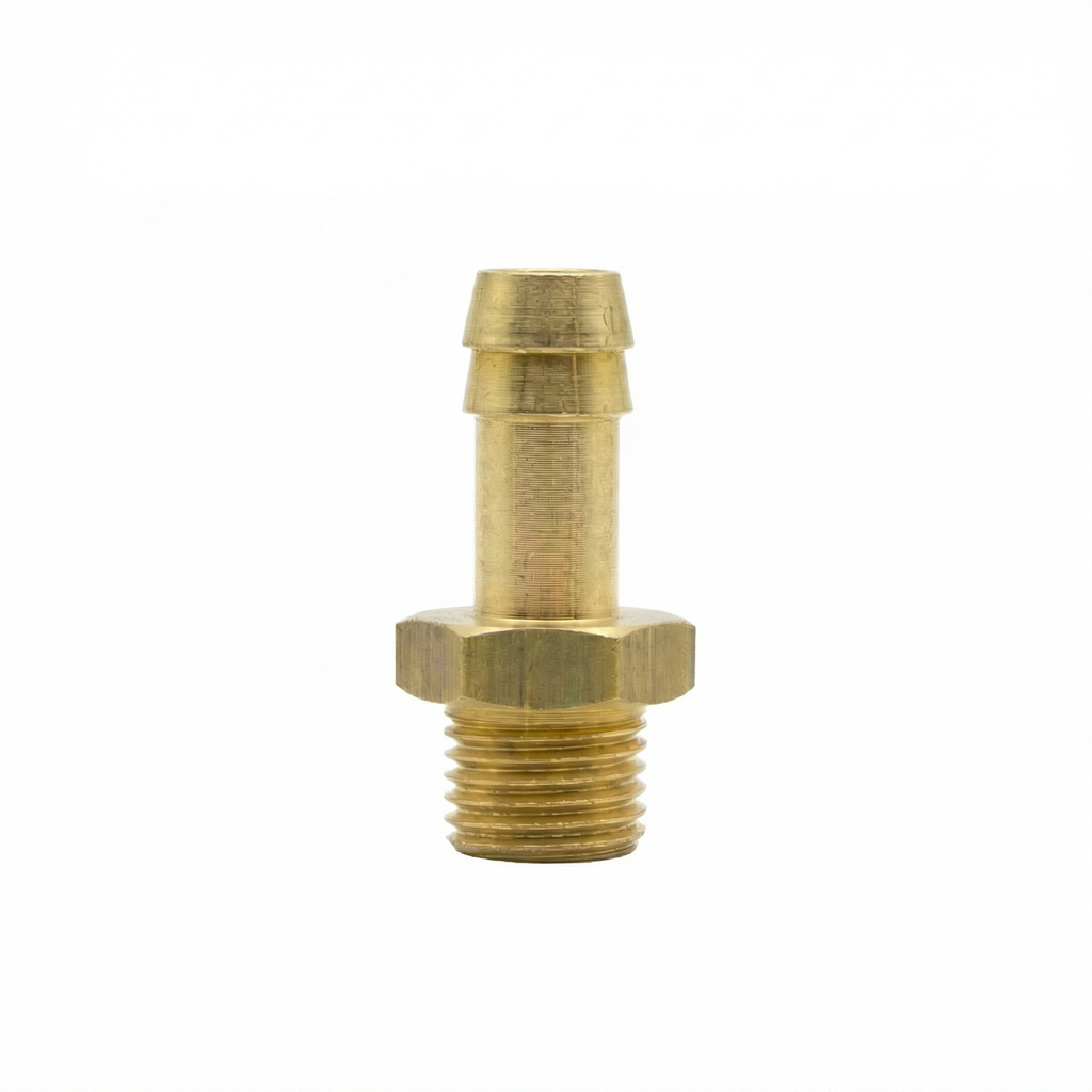 Messing Verschraubungsstück G 1/4" AG für Schlauch LW 9mm