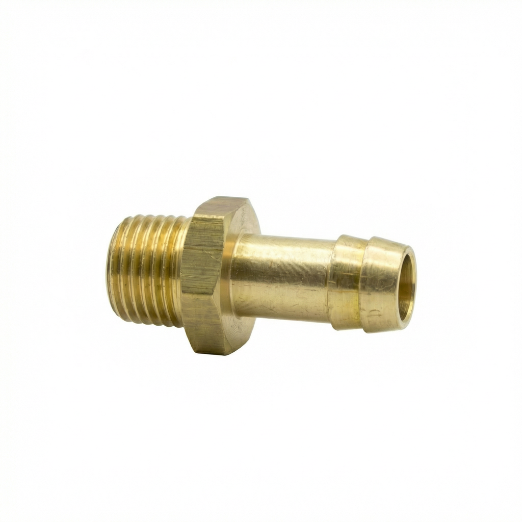 Messing Verschraubungsstück G 1/4" AG für Schlauch LW 9mm
