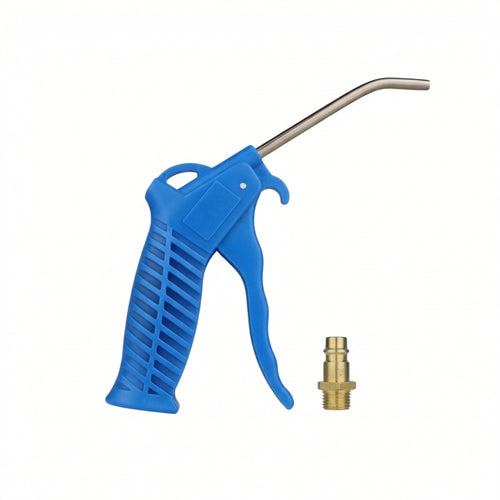 Druckluft Blaspistole 100 mm – verchromtes Stahlrohr, 1/4" Anschluss, NW7,2