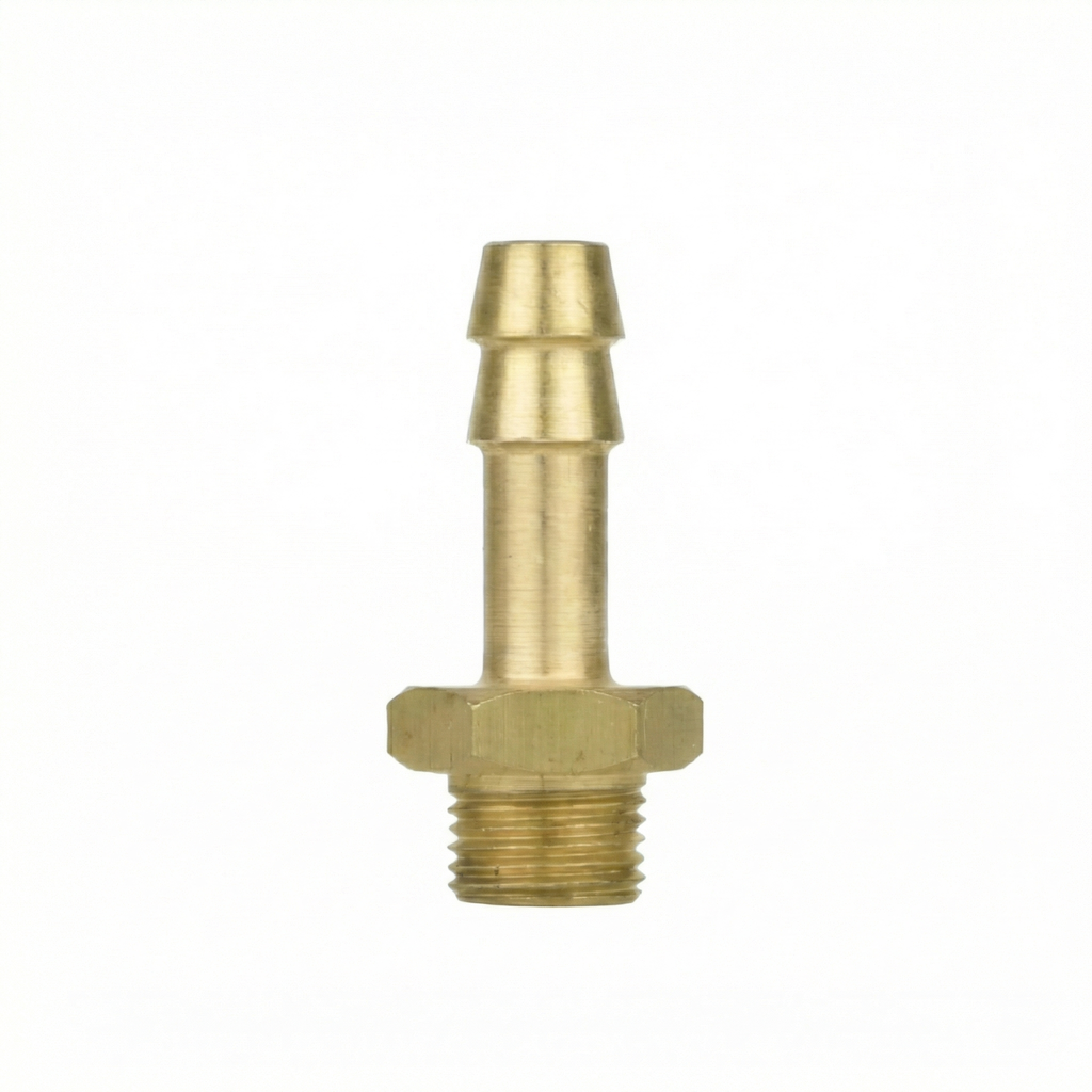 Messing Verschraubungsstück G 1/8" AG für Schlauch LW 6mm