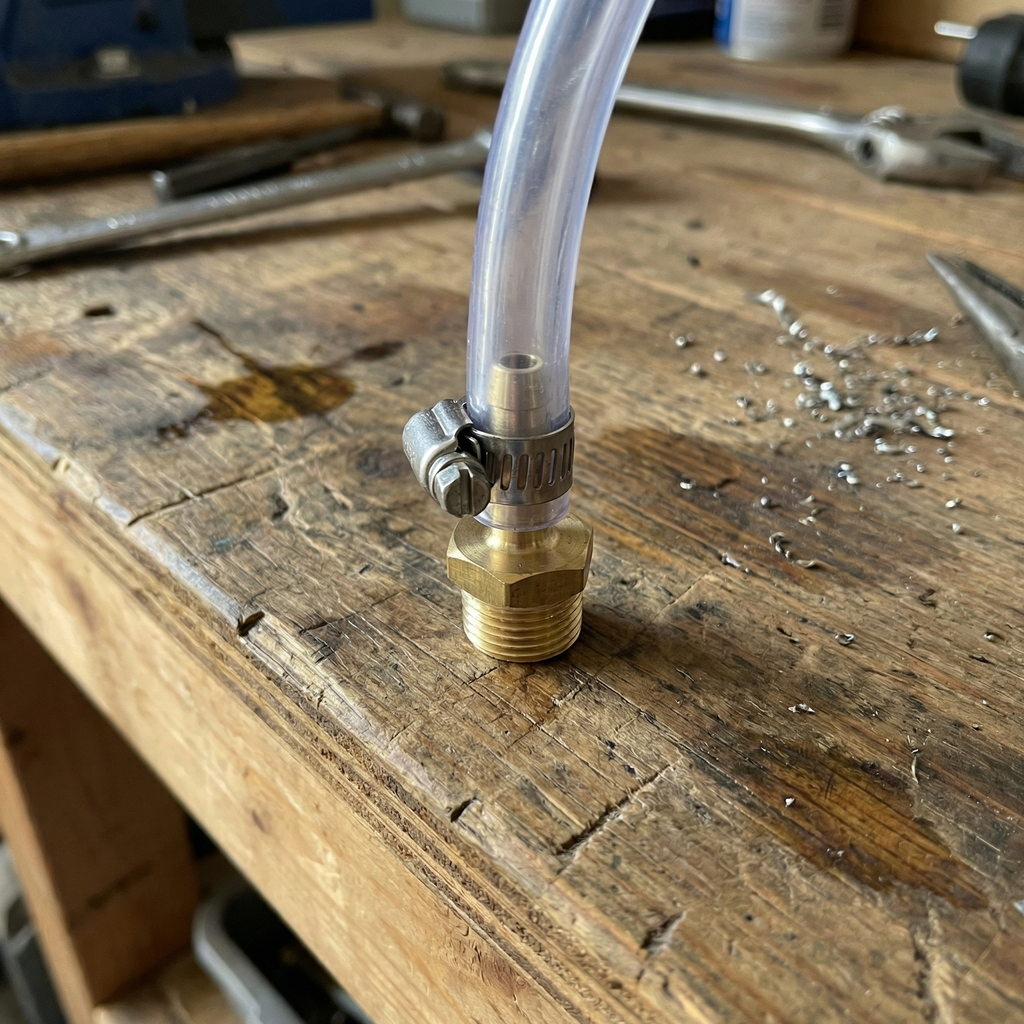 Messing Verschraubungsstück G 1/8" AG für Schlauch LW 6mm
