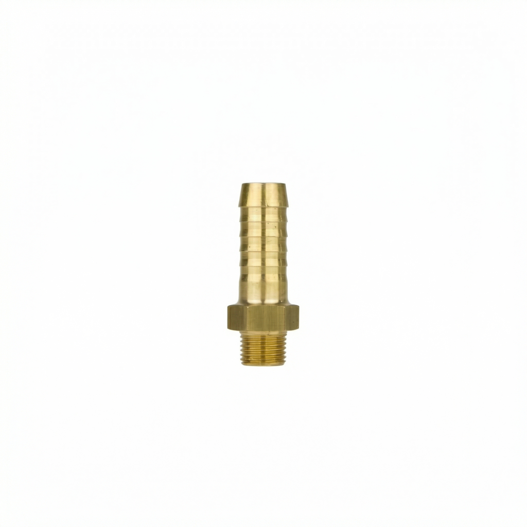Messing Verschraubungsstück G 1/8" AG für Schlauch LW 9mm