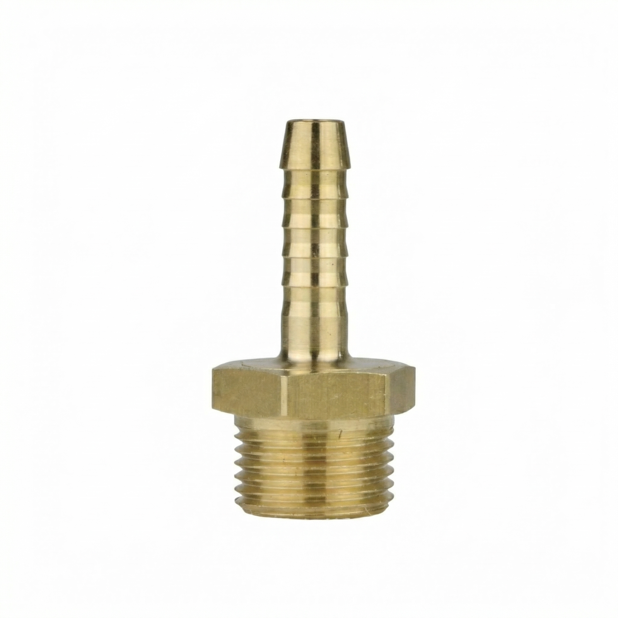 Messing Verschraubungsstück G 3/8" AG für Schlauch LW 6mm