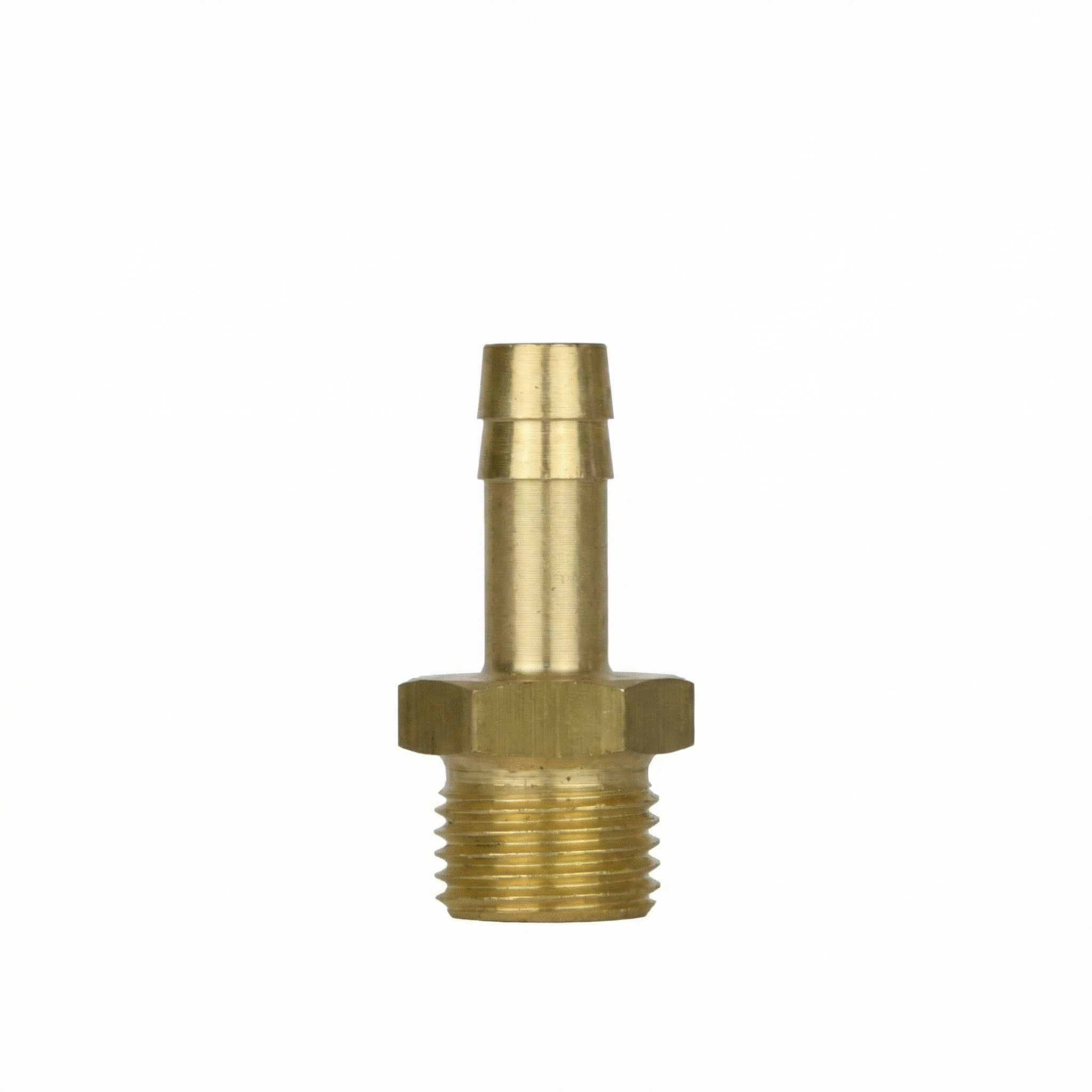 Messing Verschraubungsstück G 3/8" AG für Schlauch LW 9mm