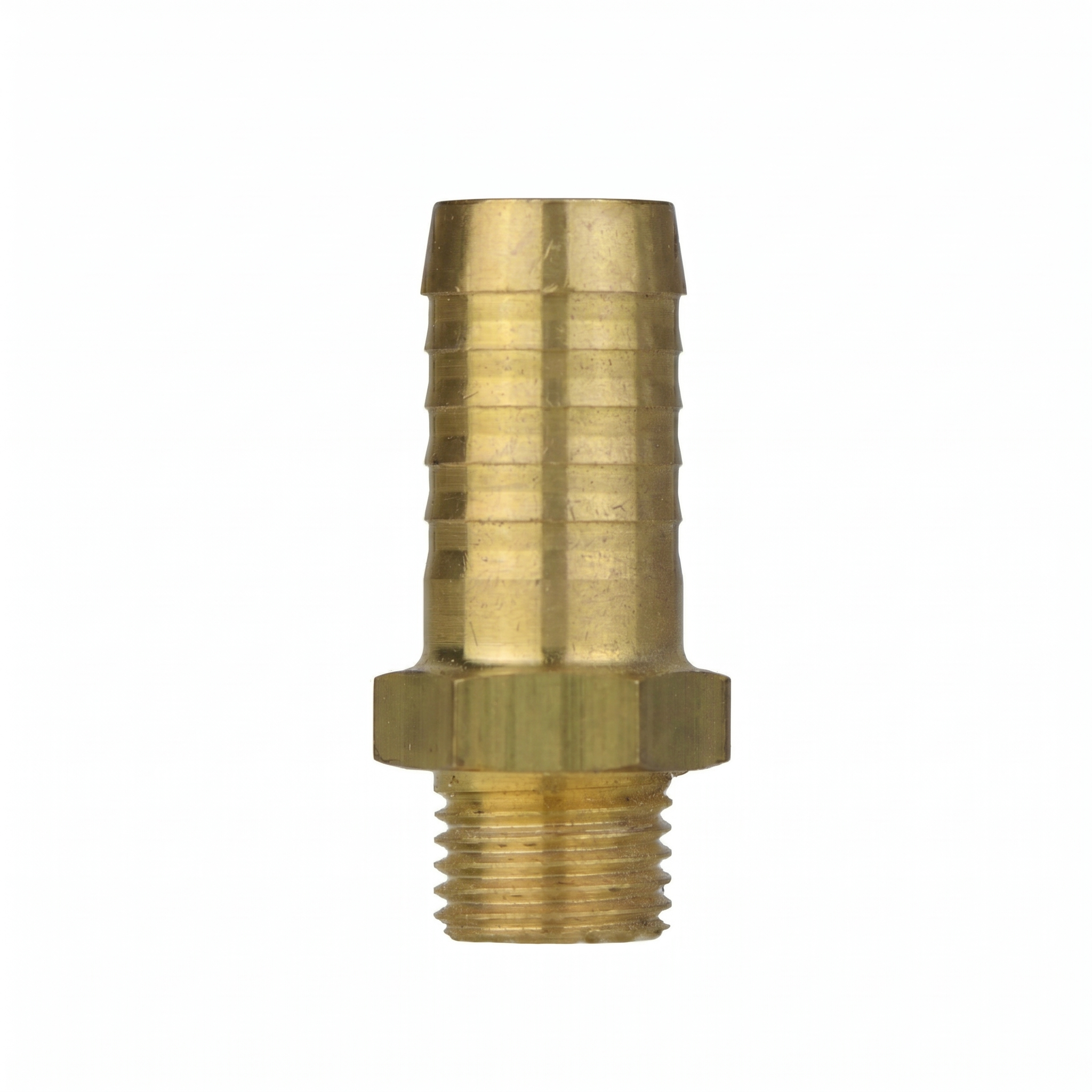 Messing Verschraubungsstück G 3/8" AG für Schlauch LW 13mm