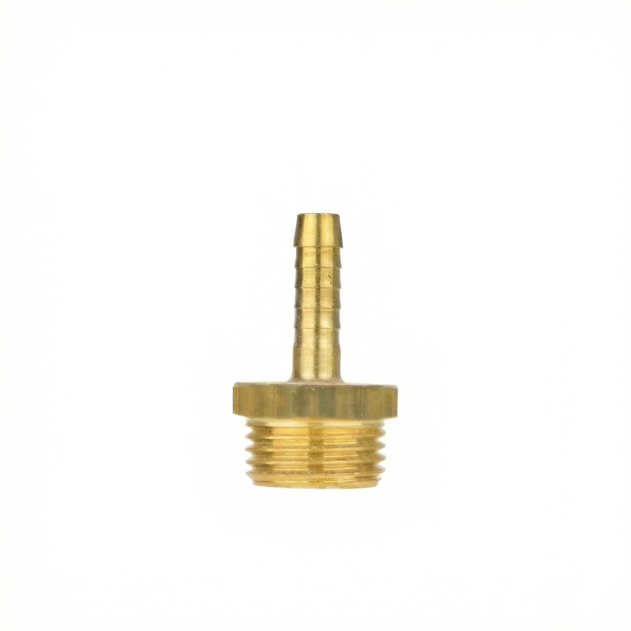 Messing Verschraubungsstück G 1/2" AG für Schlauch LW 6mm