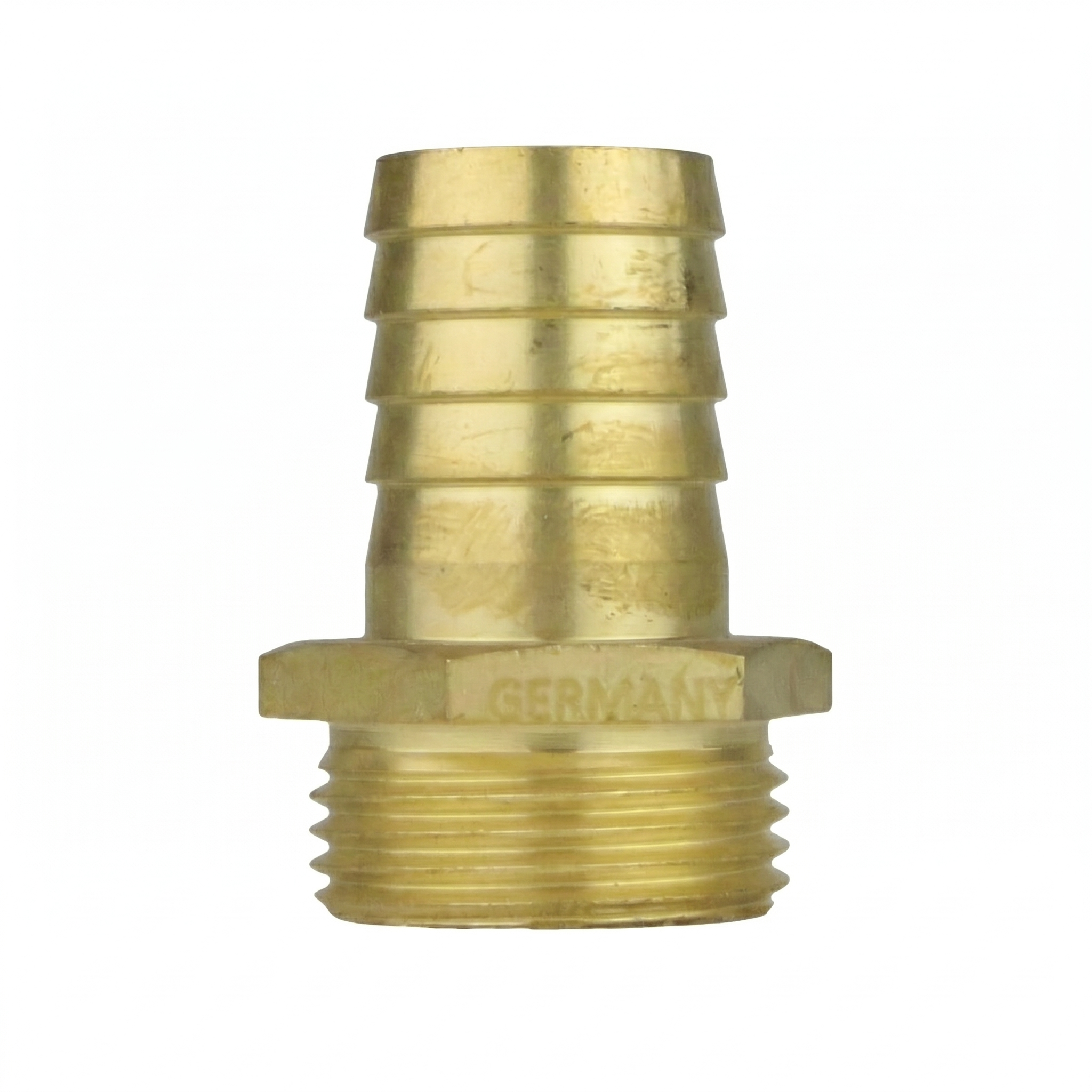 Messing Verschraubungsstück G 1" AG für Schlauch LW 25mm