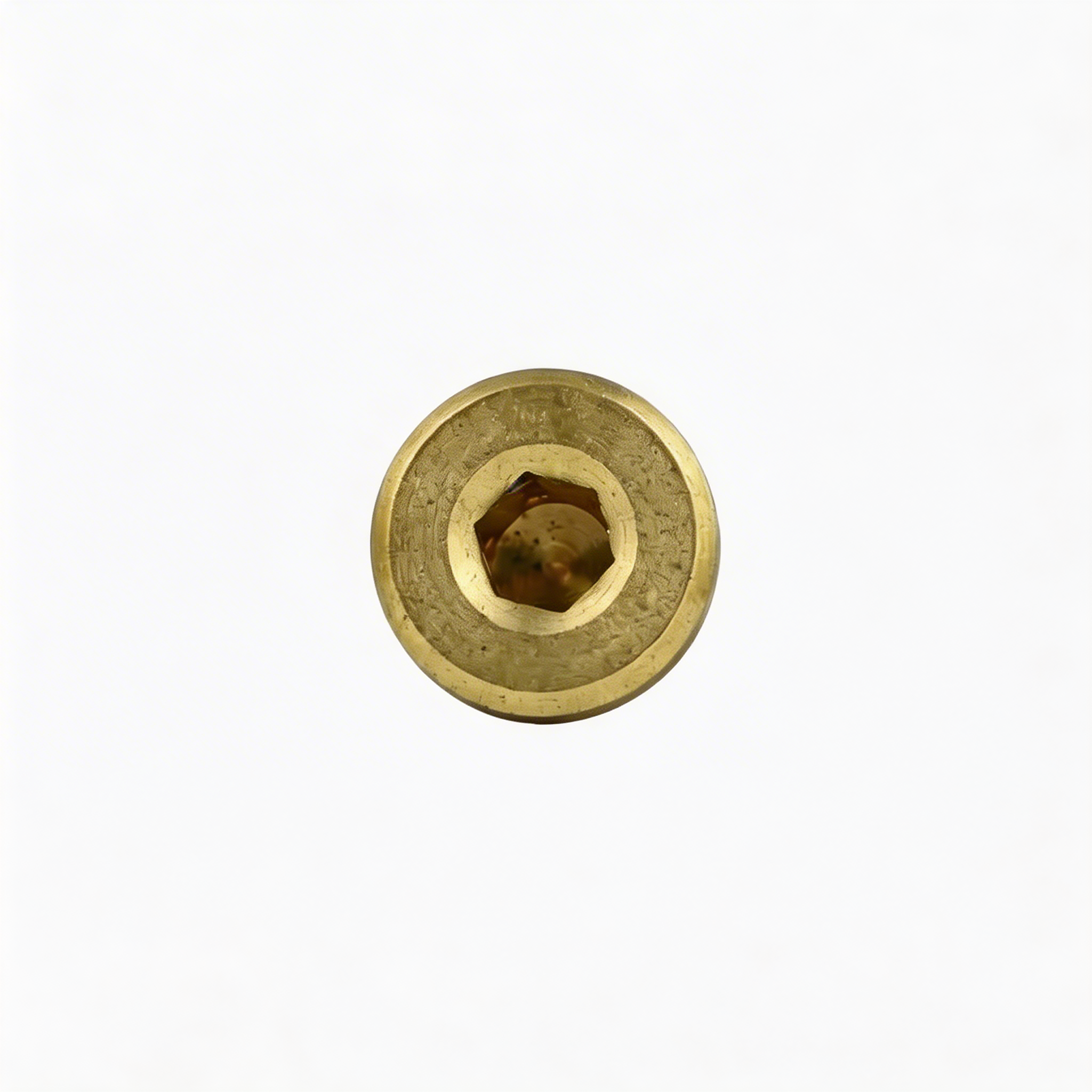 Messing Verschlussschraube 1/8" AG – Innensechskant Stopfen für Druckluft & Pneumatik